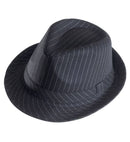 Striped Gangster Hat Deluxe Quality