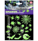 Glow In The Dark Halloween Decor Stickers 21X15 Cm