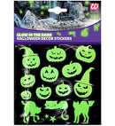Glow In The Dark Halloween Decor Stickers 21X15 Cm