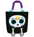 Bag Trick or Treat Cat Skeleton for Kids Image 1