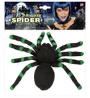 Flocked Spiders  Accents 24 Cm - 3 Colors Ass.