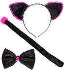 Cat Dress-Up Set  Ears, Bow Tie, Tail 