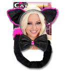 Cat Dress-Up Set  Ears, Bow Tie, Tail 