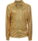 The 70S Disco Style  Holographic Shirt 