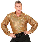 The 70S Disco Style  Holographic Shirt 