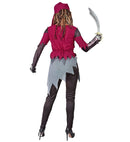 Pirate Skeleton  Shirt With Corset & Skirt, Leggings, Bandana 