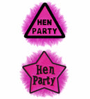 Hen Party Brooch 2 Styles Ass.