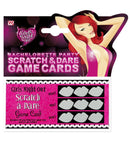 Set Of 6 Scratch & Dare Game Cards