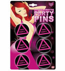 Set Of 6 Hen Party Pins
