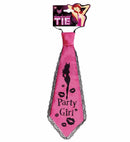 Party Girl Necktie Satin & Lace