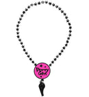 Party Girl Whistle Necklace