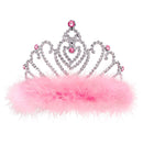 Tiara With Pink Marabou