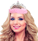 Tiara With Pink Marabou