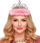 Tiara With Pink Marabou