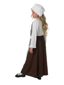 Tudor Girl Costume Dress with Apron