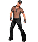 Leather Look Rocker / Biker Pants