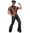 Leather Look Rocker / Biker Pants