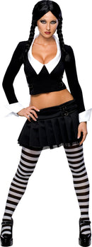 Wednesday Addams Secret Wishes Costume Addam's Family_1 rub-888643XS