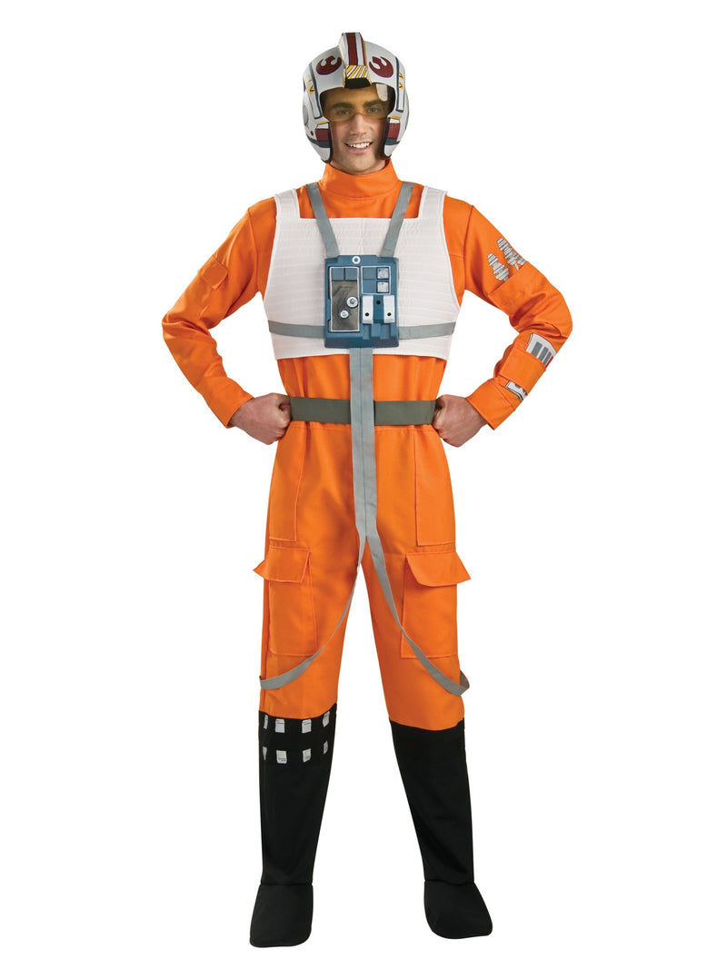 X-Wing Pilot Costume Adult Jumpsuit Star Wars New Hope