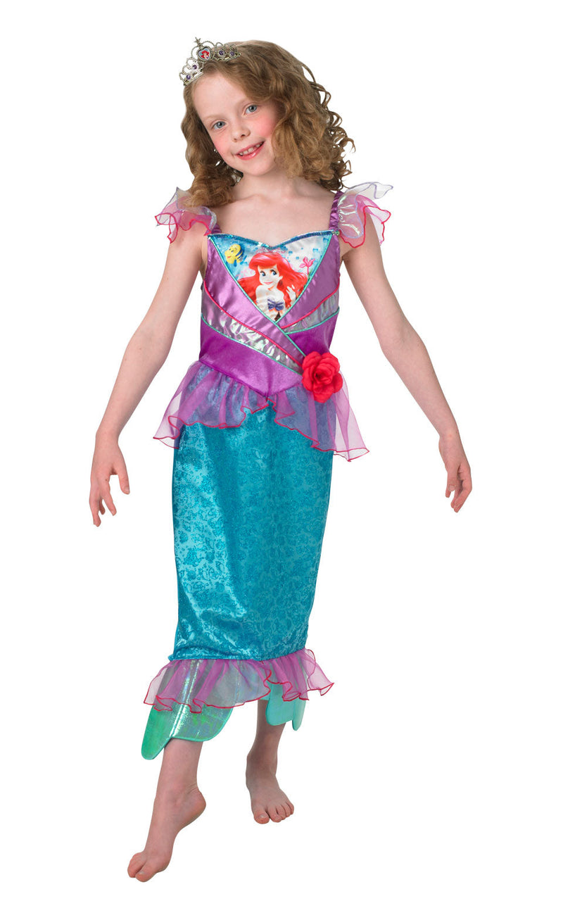 Ariel Little Mermaid Shimmer Childrens Costume_2 rub-889219S