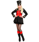 Tamer Girl  Jacket With Vest, Skirt, Boot Covers, Hat, Whip 