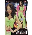 Samba De Janeiro Elastane  Neon Green Tops & Pants 