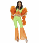 Samba De Janeiro Elastane  Neon Green & Orange Tops & Pants 