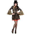 Gothic Vampiress  Dress, Jabot 