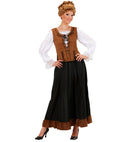Peasant Girl  Shirt, Corset, Skirt 