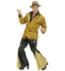 Tiger Bell Bottom Pants Vinyl