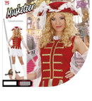 Musketeer Girl  Dress, Sleeves, Hat 
