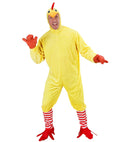 Chicken  Jumpsuit, Socks With Feet, Mask 