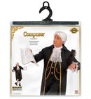 Composer  Long Jacket With Vest, Jabot, Pants, Shoe Buckles 