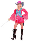 Madame Musketeer  Dress, Corset-Tailcoat, Hat 