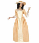 Court Lady  Dress With Wire Hoop, Belt, Hat 