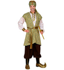 Prince Of Persia  Shirt, Brocadevest, Pants, Belt, Shoe Covers, Turban 