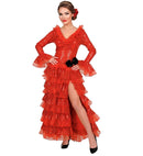 Carmencita  Dress, Hair Clip 