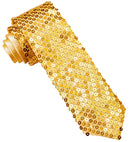 Gold Sequin Necktie