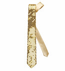 Gold Sequin Necktie