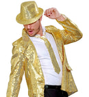 Gold Sequin Necktie