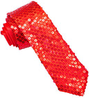 Red Sequin Necktie