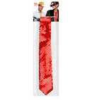 Red Sequin Necktie