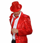 Red Sequin Necktie