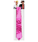 Pink Sequin Necktie