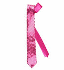 Pink Sequin Necktie