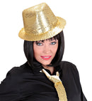 Gold Sequined Fedora