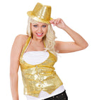 Gold Sequined Fedora