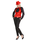 Red Sequined Fedora