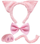Pig Set  Ears, Nose, Bow Tie, Tail 