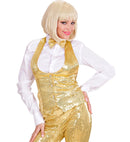 Lady Gold Sequin Vest